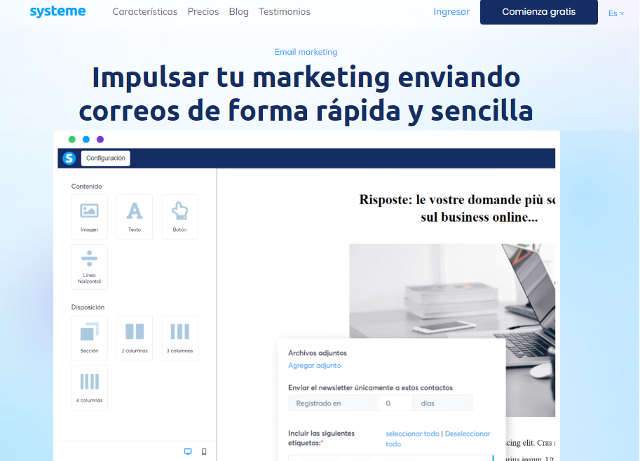 Marketing de afiliados con Systeme.io