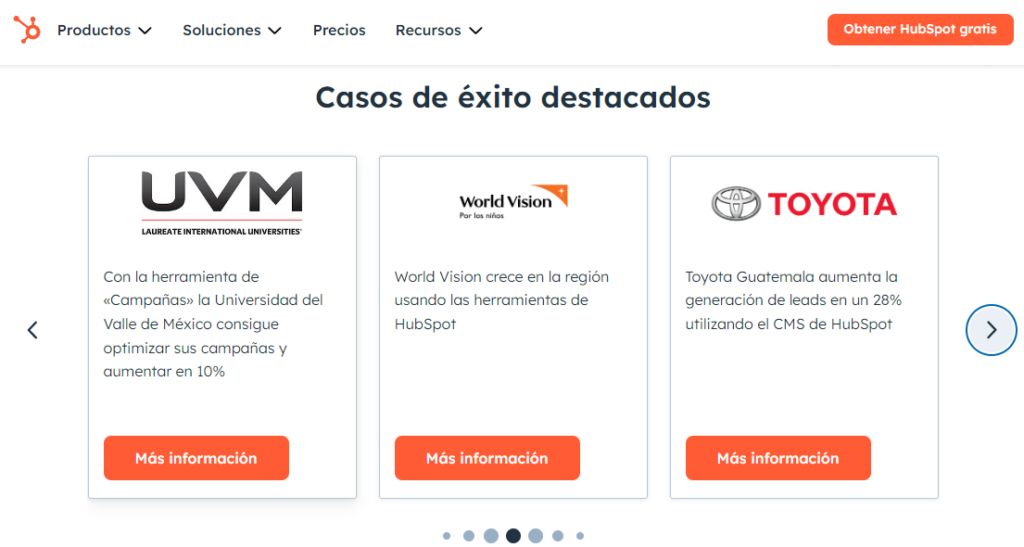 HubSpot casos de exito